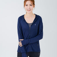 Apex Hooded Jacket Spliced Mesh UPF50+
