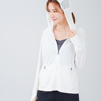 Apex Hooded Jacket Spliced Mesh UPF50+