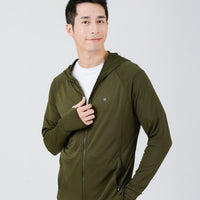 Apex Hooded Jacket Spliced Mesh Men UPF50+