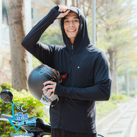 Apex Hooded Jacket Spliced Mesh Men UPF50+