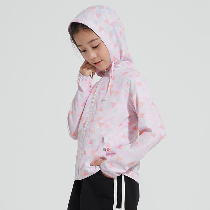 Suptex Printed Hooded Jacket Kid UPF50+