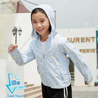 Suptex Printed Hooded Jacket Kid UPF50+