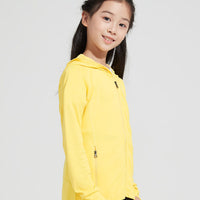 Apex Hooded Jacket Spliced Mesh Kid UPF50+