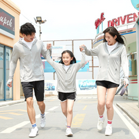 Apex Hooded Jacket Spliced Mesh Kid UPF50+