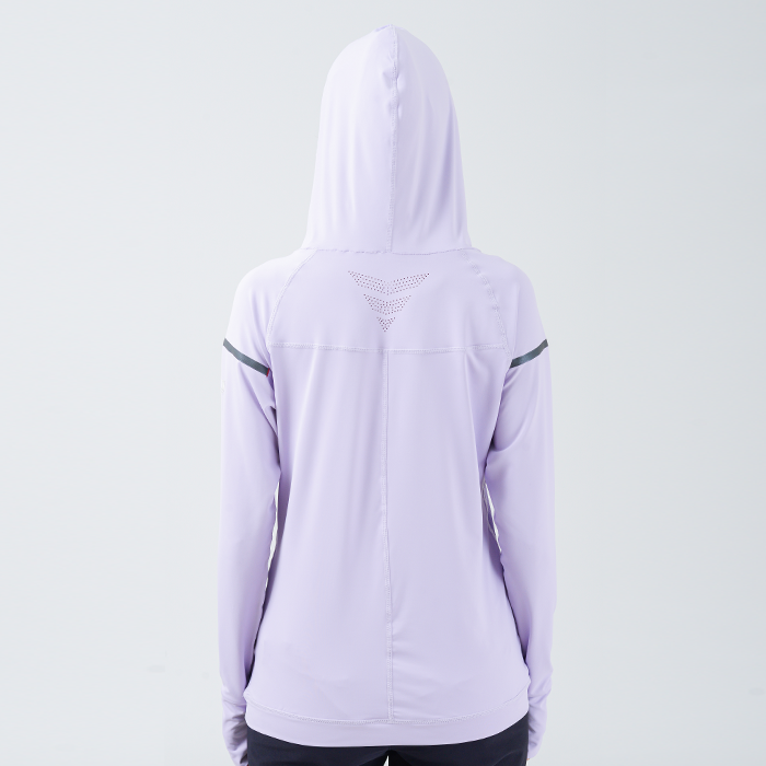 UV Cut / Cool Touch - Pullover with Hood Women UPF50+ Apex-Cool+ Collection