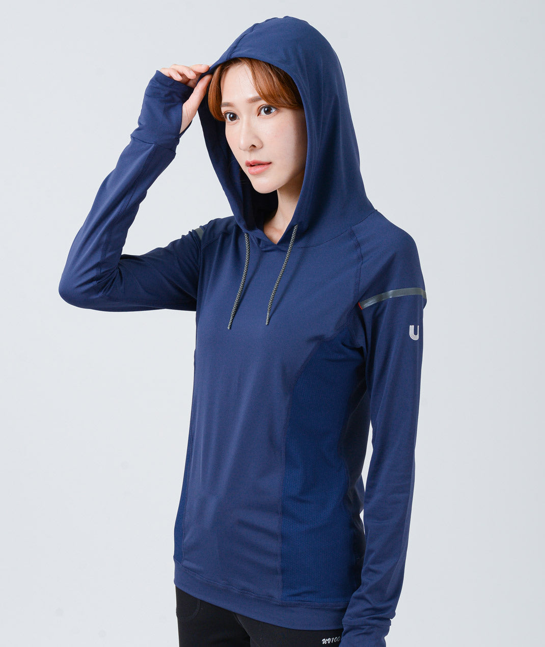 UV Cut / Cool Touch - Pullover with Hood Women UPF50+ Apex-Cool+ Collection