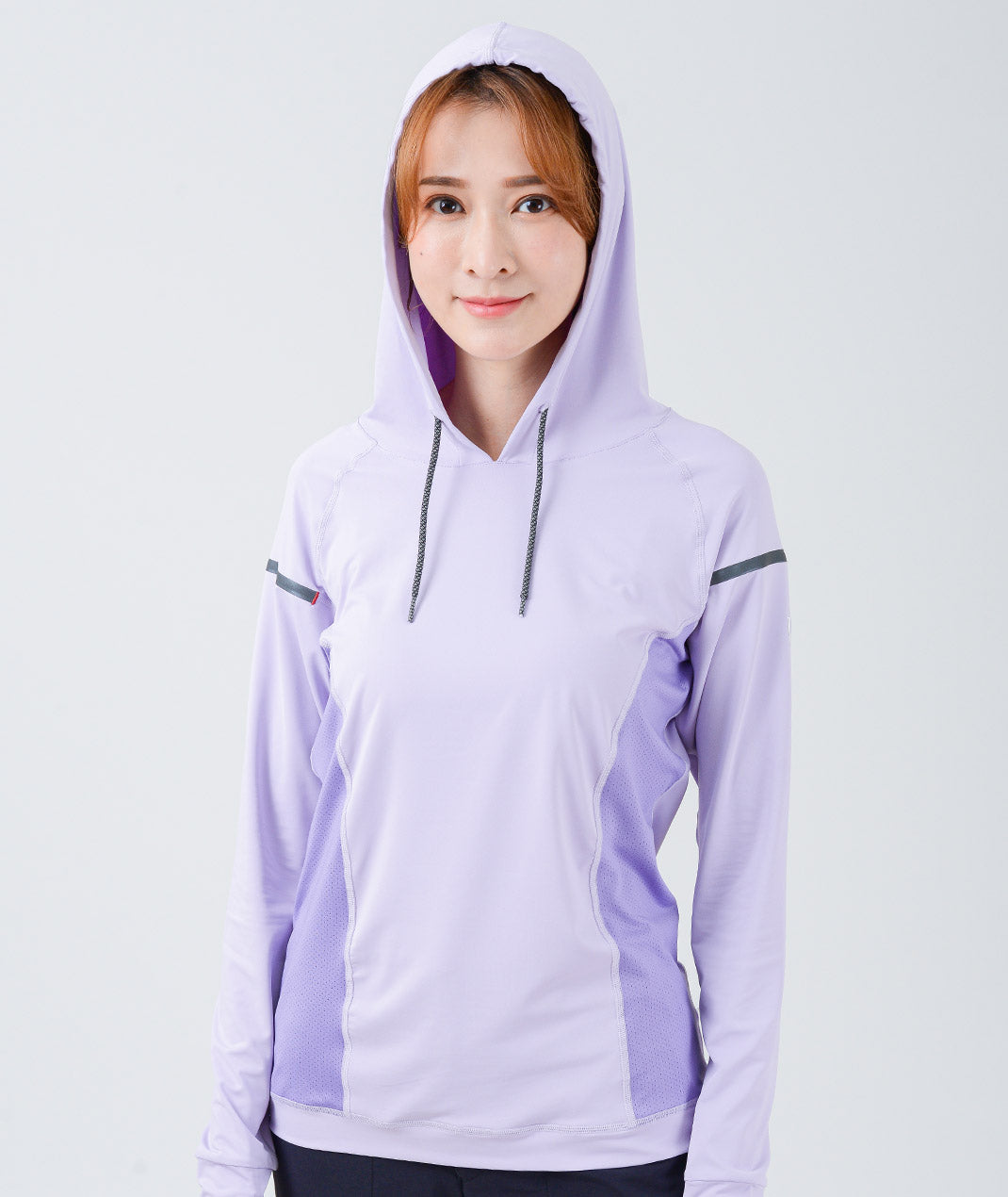 UV Cut / Cool Touch - Pullover with Hood Women UPF50+ Apex-Cool+ Collection