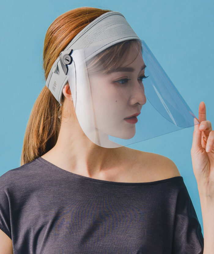 Roll-up Discoloration Lens Visor Hat Unisex UPF50+