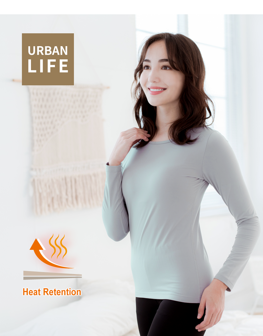 Thermal Long Sleeve Top UPF50+ Heat Retention Collection – UV100 Australia