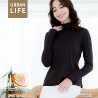 Thermal Stand Collar Long Sleeve Top UPF50+