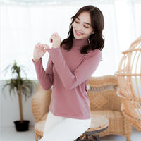 Thermal Stand Collar Long Sleeve Top UPF50+