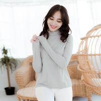 Thermal Stand Collar Long Sleeve Top UPF50+