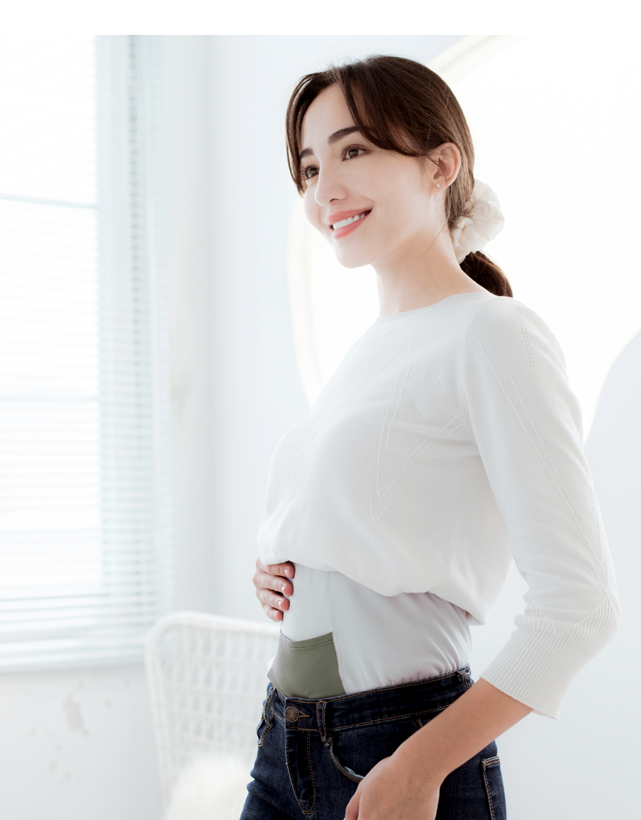Thermal Waist Wrap with Pouch UPF50+