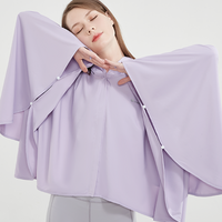 Lightweight Hooded Cape UPF50+