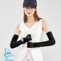 Elasticity Seamless Sleeves With Watch Access UPF50+