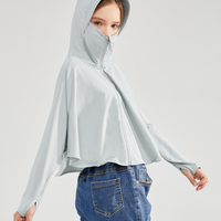 Breathable Hooded Cape Kid UPF50+