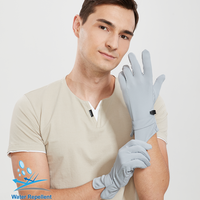 Water Repellent Reflective Gloves Unisex UPF50+
