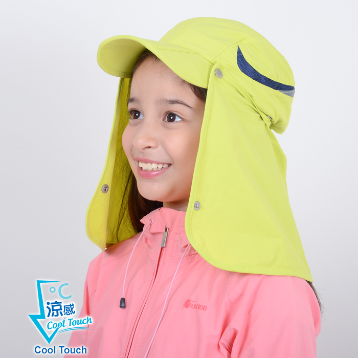 Cap With Hat Drape Kid UPF50+