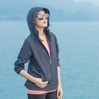 Suptex Packable Extended Brim Hooded Jacket UPF50+