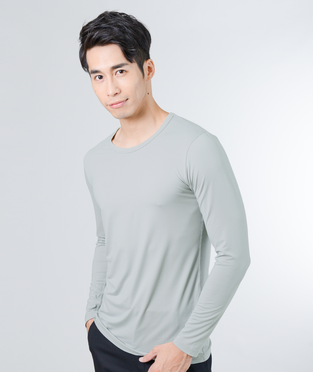 Thermal Long Sleeve Top Men UPF50+ Heat Rention Collection