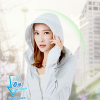 Suptex Packable Extended Brim Hooded Jacket UPF50+