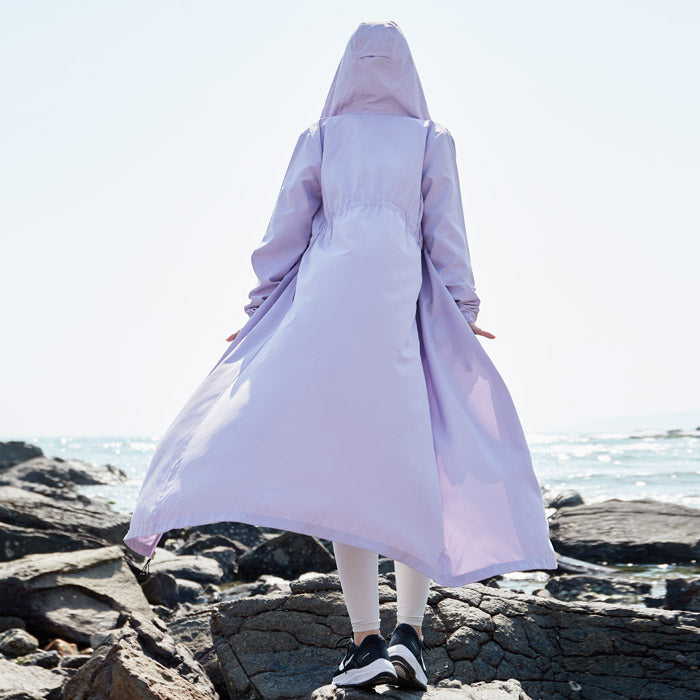 Suptex Long Hooded Jacket UPF50+