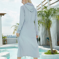 Suptex Long Hooded Jacket UPF50+