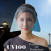 Roll-up Discoloration Lens Visor Hat Unisex UPF50+
