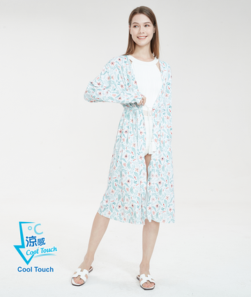 UV Cut / Cool Touch - Long Cardigan UPF50+ Apex-Cool+ Collection