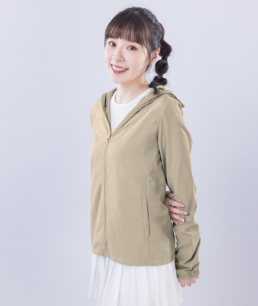 Suptex Hooded Jacket Face Cover Women UPF50+