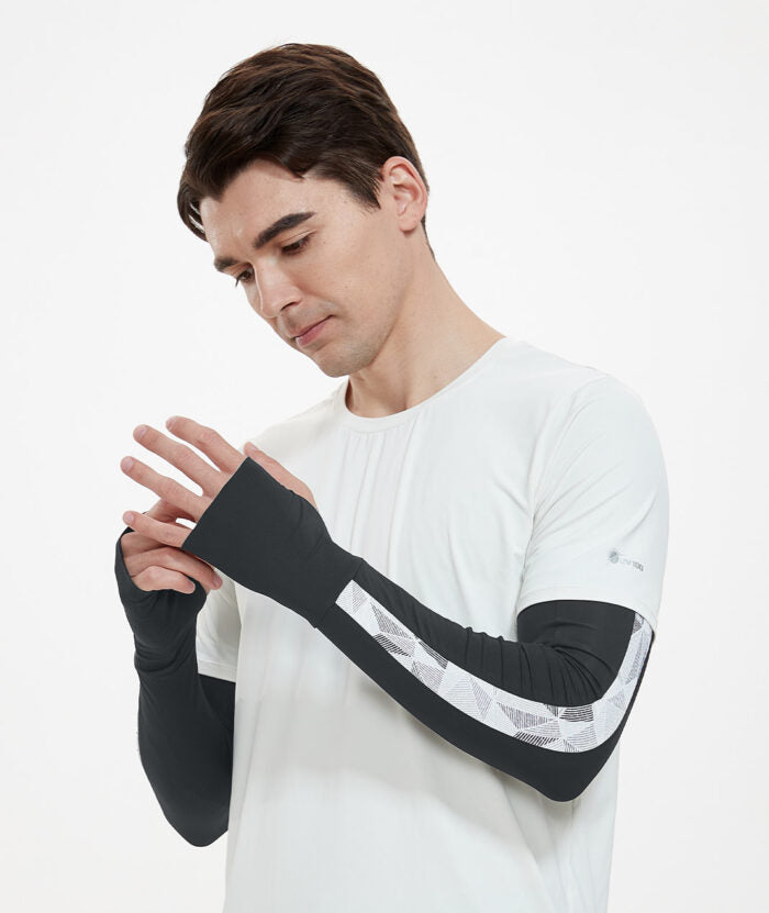 UV Cut / Cool Touch - Splicing Sleeves UPF50+ Unisex Apex-Cool+ Collection