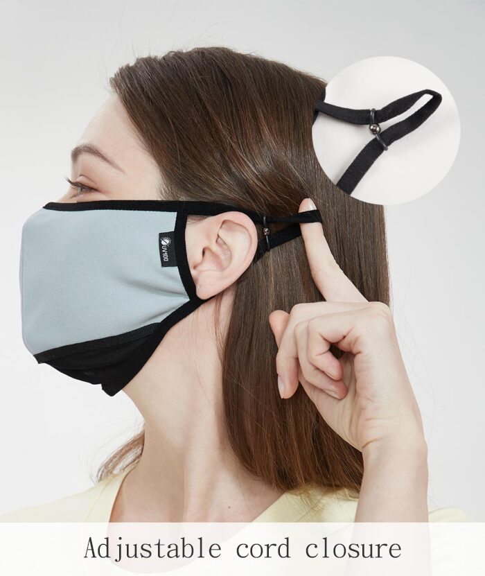 UV Cut - Water Repellent Breathable Sports Mask UPF50+