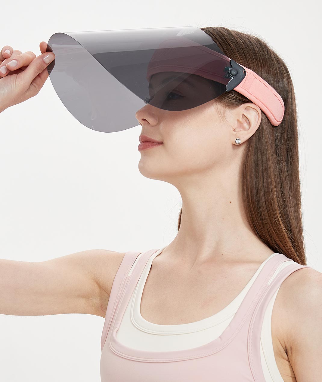 Flip-up Lens Sun Visor Hat Unisex UPF50+