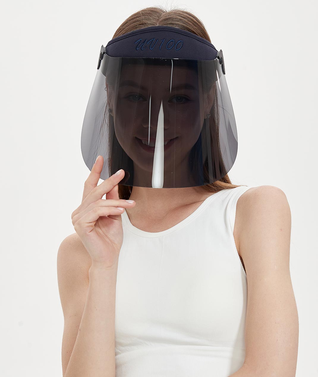 Flip-up Lens Sun Visor Hat Unisex UPF50+