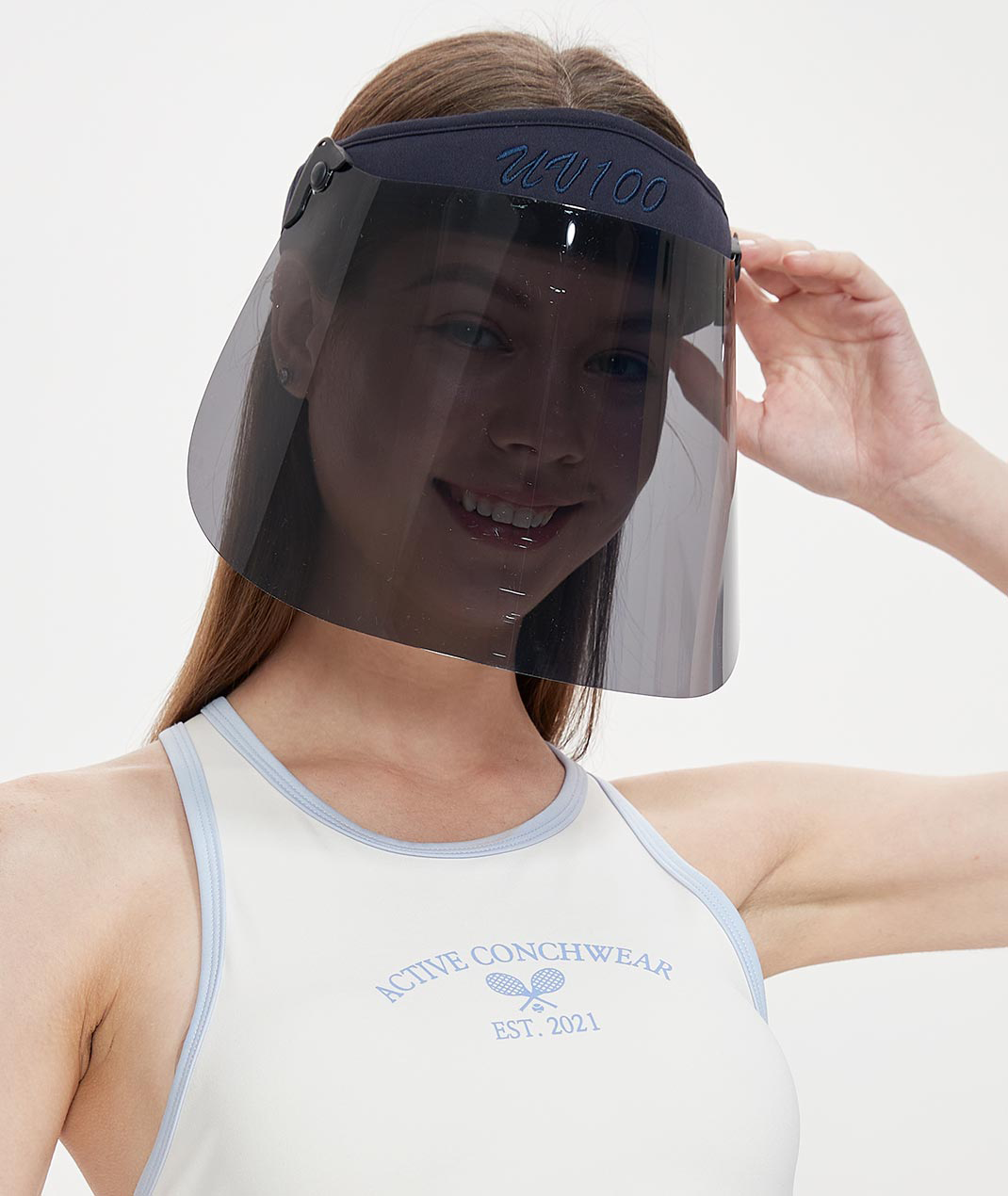 Flip-up Lens Sun Visor Hat Unisex UPF50+