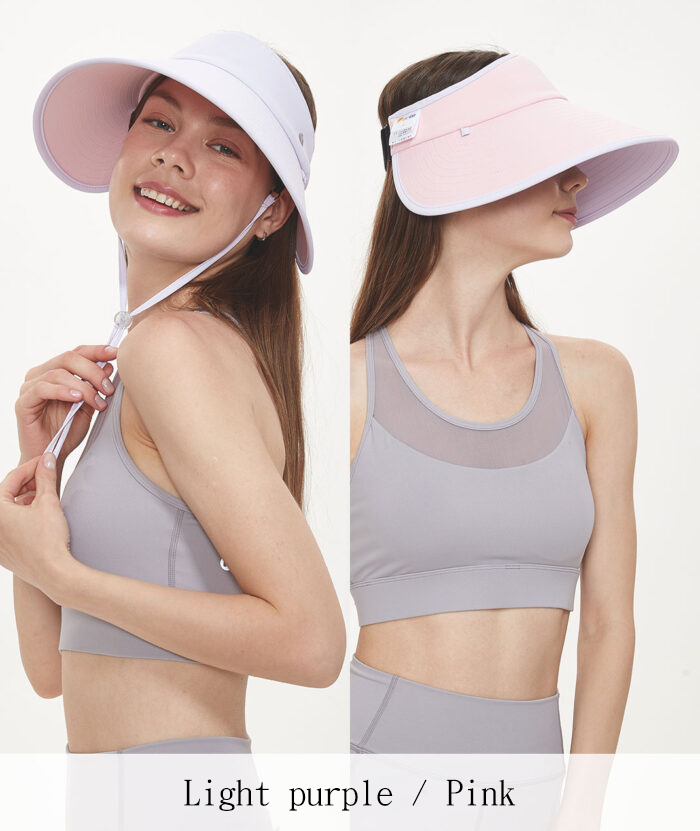 UV Cut / Cool Touch - Visor Hat UPF50+ Suptex-Cool Collection