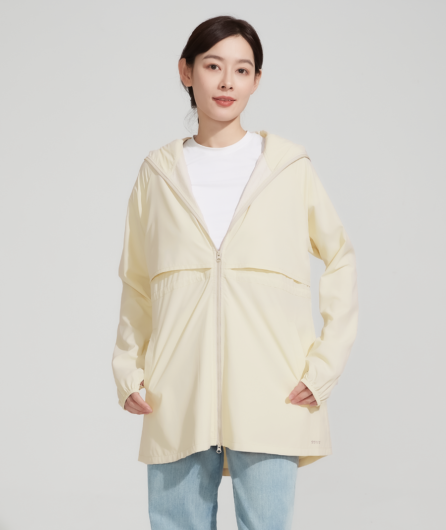 Suptex Long Hooded Jacket UPF50+