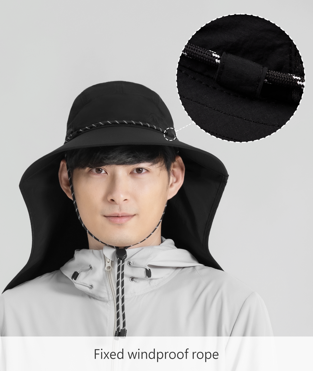 Suptex-REC TR Cover Neck Hat Unisex UPF50+