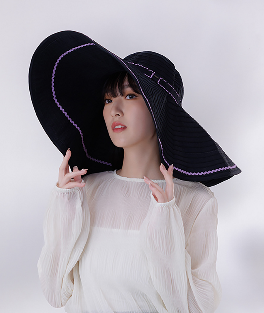 Aurelia Wide Brim Straw Hat UPF50+