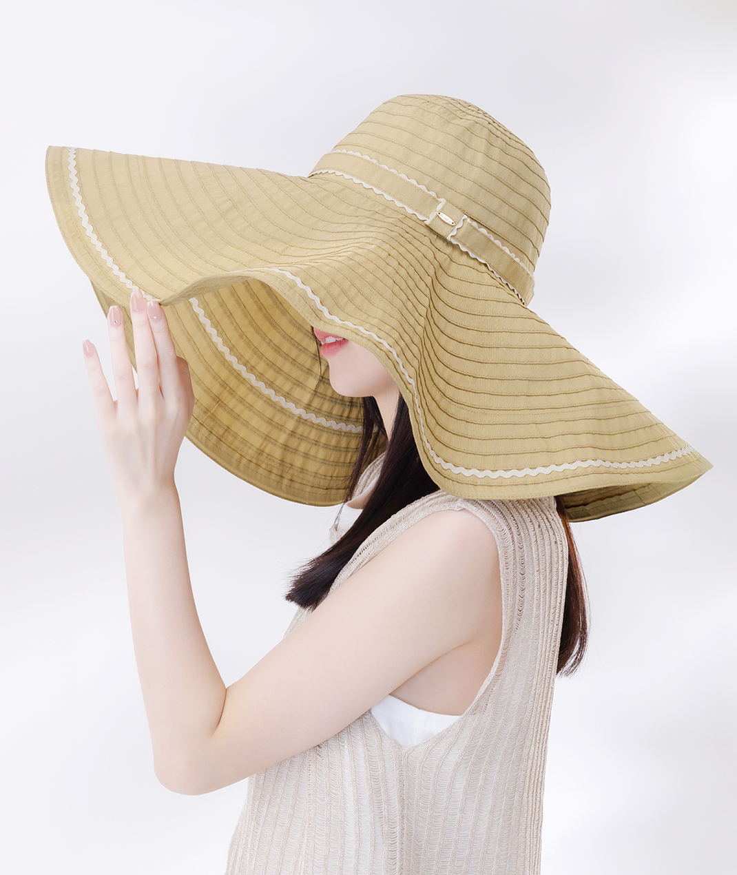 Aurelia Wide Brim Straw Hat UPF50+