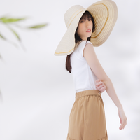 Aurelia Wide Brim Straw Hat UPF50+