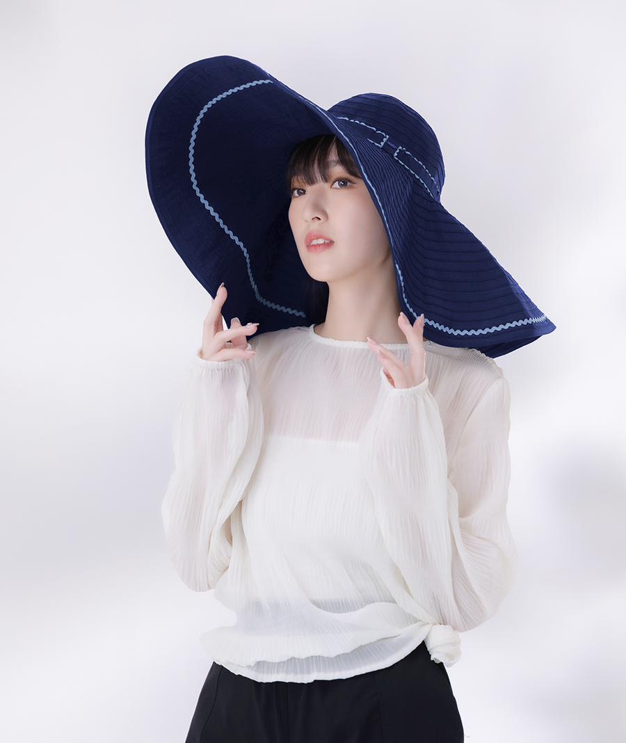 Aurelia Wide Brim Straw Hat UPF50+