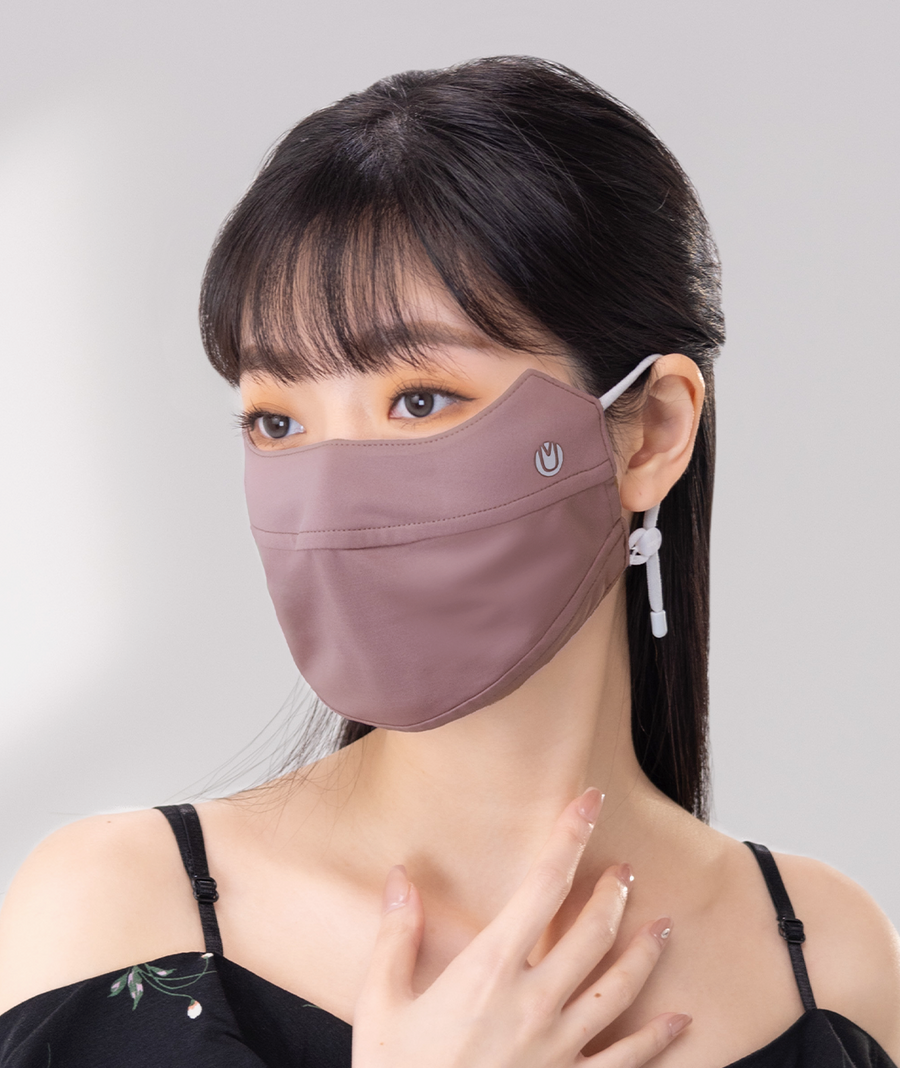 Silver Fiber Antibacterial Mask UPF50+