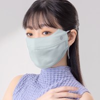 Silver Fiber Antibacterial Mask UPF50+