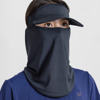 Silver Fiber Antibacterial Visor Gaiter Unisex UPF50+