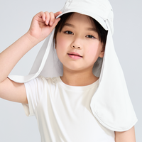 Suptex Cap With Hat Drape Kid UPF50+