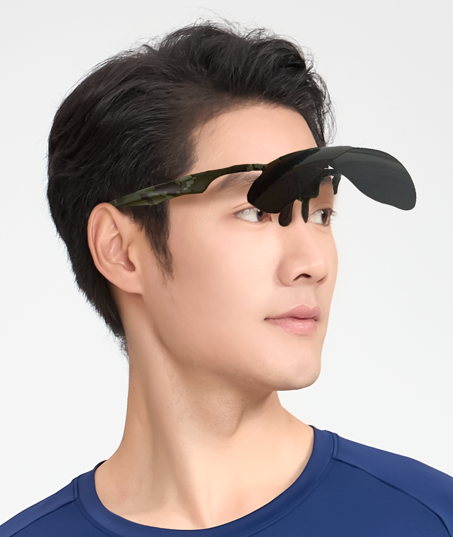 Flip-Up Polarized Sunglasses Unisex – UV400 Protection