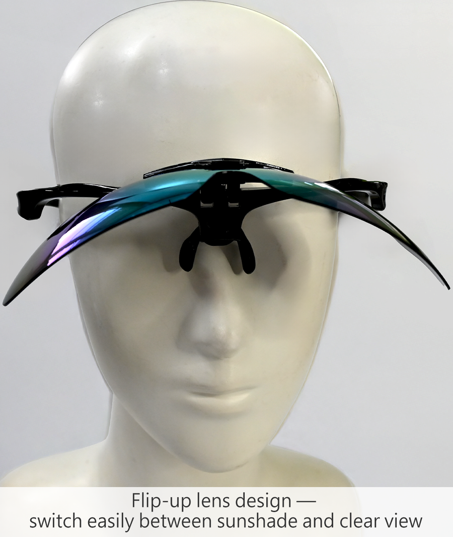Flip-Up Polarized Sunglasses Unisex – UV400 Protection
