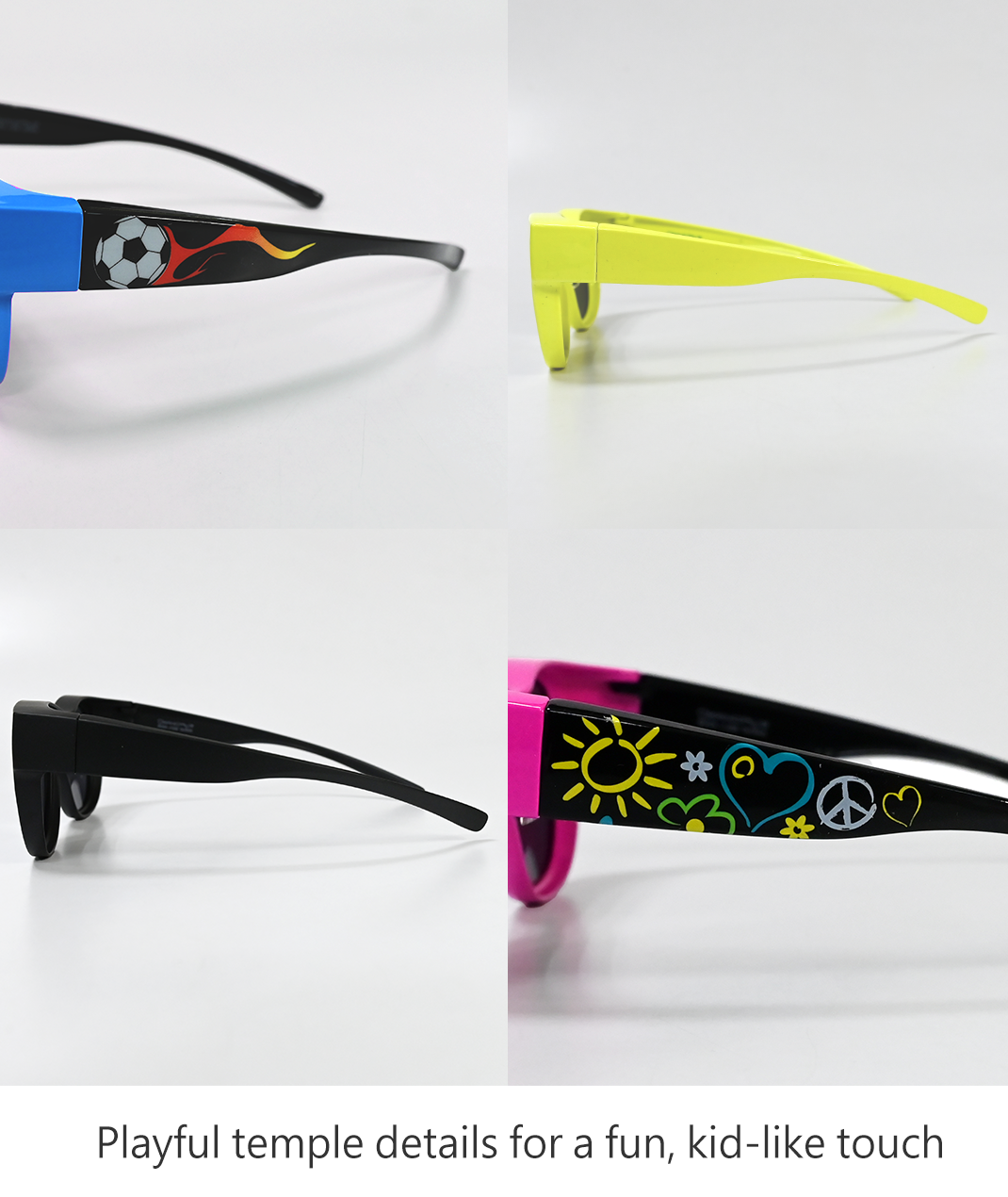 Polarized Kids Fit-Over Sunglasses – UV400 Protection