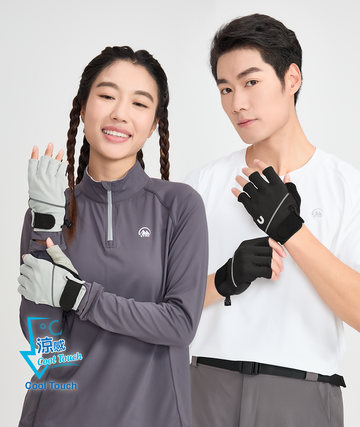 Apex Fingerless Sports Gloves Unisex UPF50+